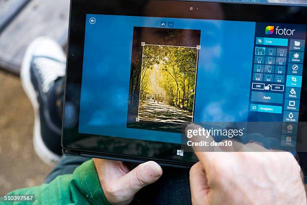 microsoft surface pro - microsoft surface pro stock pictures, royalty-free photos & images