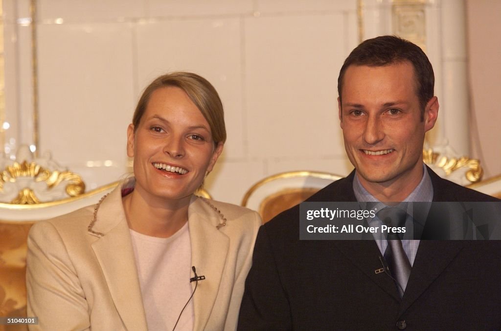 Mette Marit Tjessem H?iby And Hrh Crown Prince Haakon Magnus Of Norway Announ