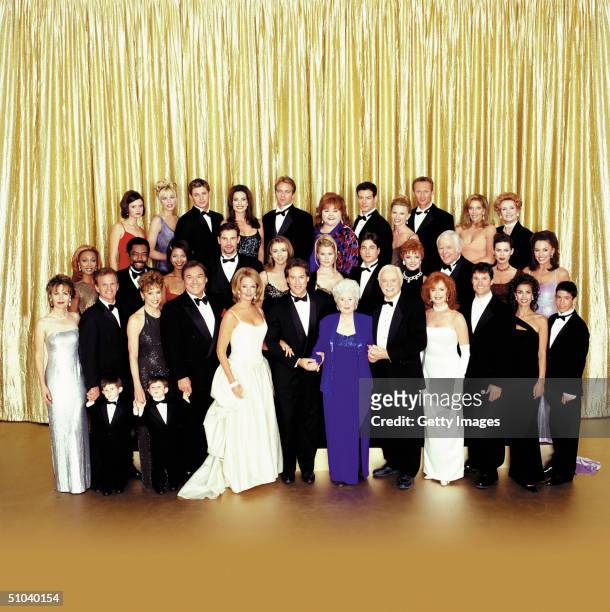 Cast Members Of The Nbc's Popular Daytime Soap Series "Days Of Our Lives."