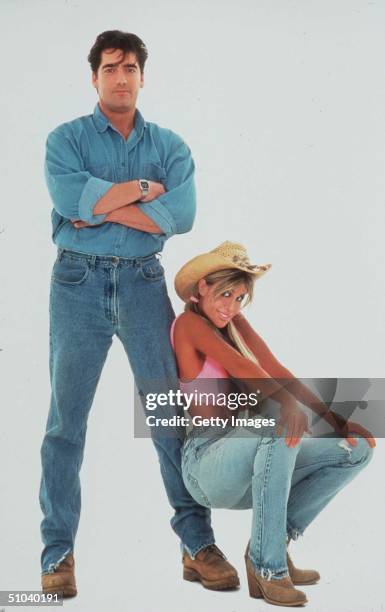 Actor Ken Wahl And Model Shane Barbi Pose September 25 In Los Angeles, Ca. Shane And Her Sister Sia Have Written A Book "Dying To Be Healthy" About...