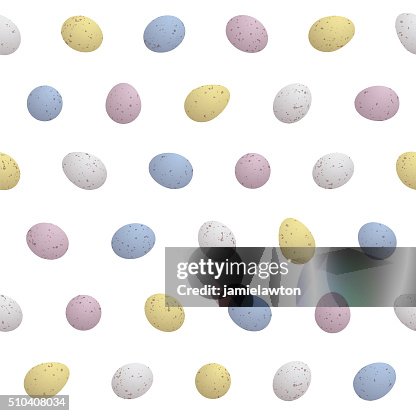 Mini Easter Eggs - Seamless Pattern Mini Easter Eggs - Seamless Pattern
