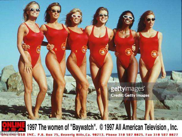 The Women Of "Baywatch."