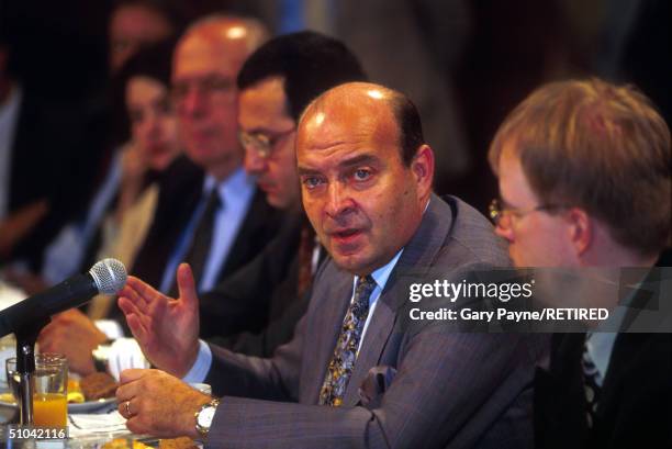 Argentinian Finance Minister Domingo Cavallo Speaks At A Conference In Buenos Aires, Argentina, March 7, 1995.