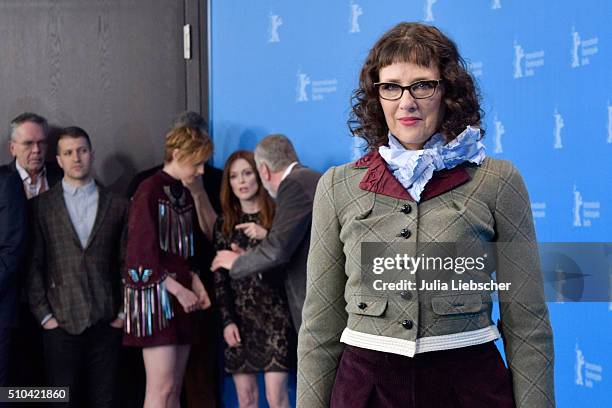 Director Rebecca Miller attends the 'Maggie's Plan' photo call during the 66th Berlinale International Film Festival Berlin at Grand Hyatt Hotel on...