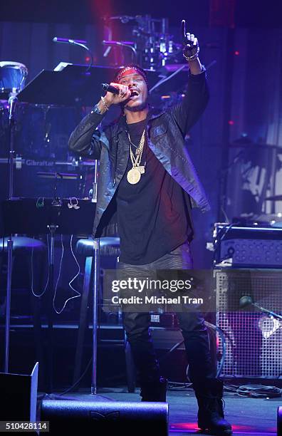 Fetty Wap performs onstage during the 2016 Pre-GRAMMY Gala and Salute to Industry Icons held at The Beverly Hilton Hotel on February 14, 2016 in...