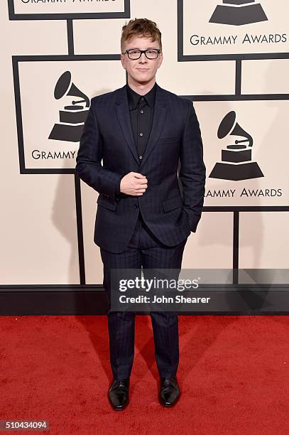 Internet personality Tyler Oakley attends The 58th GRAMMY Awards at Staples Center on February 15, 2016 in Los Angeles, California.