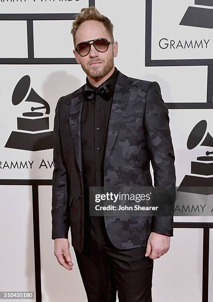 Recording artist TobyMac attends The 58th GRAMMY Awards at Staples Center on February 15, 2016 in Los Angeles, California.