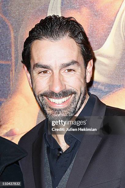 Robert Pires attends "Pattaya" Paris Premiere at Cinema Gaumont Opera on February 15, 2016 in Paris, France.