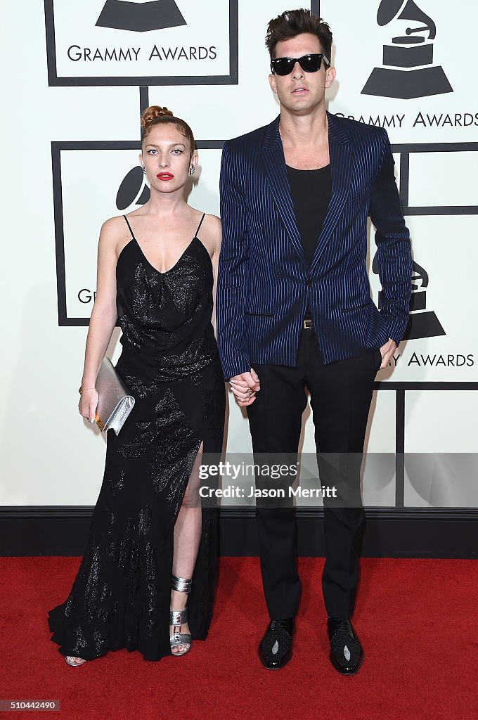 The 58th GRAMMY Awards - Arrivals