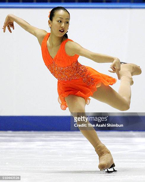 Mao Asada competes in the Women's Singles Short Program during day two of the 74th All Japan Figure Skating Championships at the Yoyogi National...