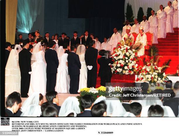 Marriage Reverant Moon Rev Moon Photos and Premium High Res Pictures - Getty Images