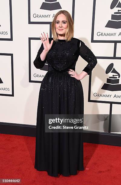 2,585 Adele Grammys Photos & High Res Pictures - Getty Images