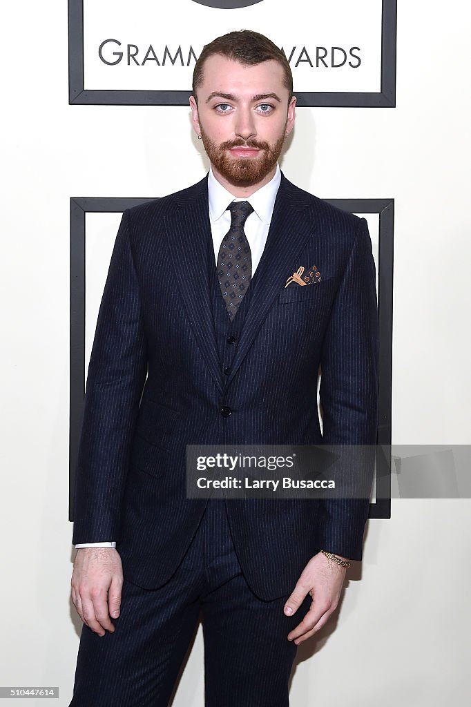 The 58th GRAMMY Awards - Red Carpet