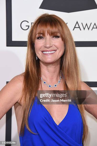 Actress Jane Seymour attends The 58th GRAMMY Awards at Staples Center on February 15, 2016 in Los Angeles, California.