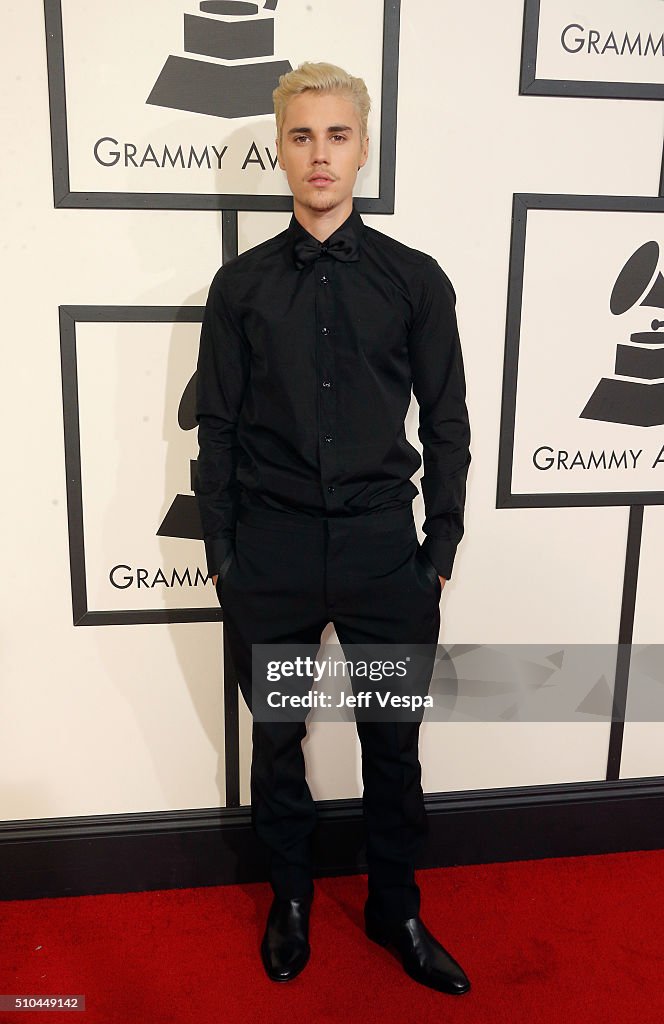 The 58th GRAMMY Awards - Red Carpet