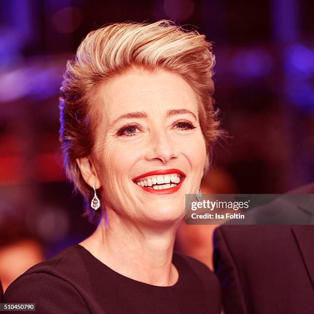 Emma Thompson during the presentation of the European Shooting Stars 2016 as part of the 66th Berlinale International Film Festival Berlin at...