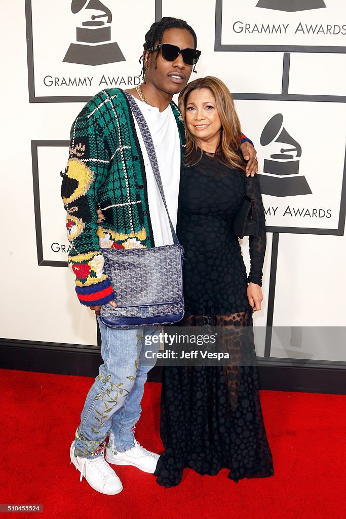 Hip-Hop Artist Asap Rocky Attends The 58Th Grammy Awards At Staples... News  Photo - Getty Images