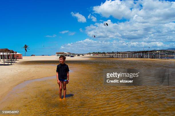 cumbuco - kite lagoon stock pictures, royalty-free photos & images