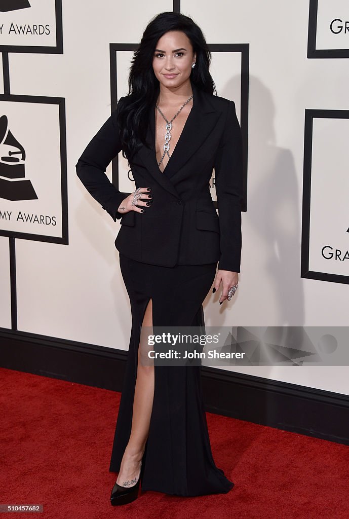 The 58th GRAMMY Awards - Arrivals