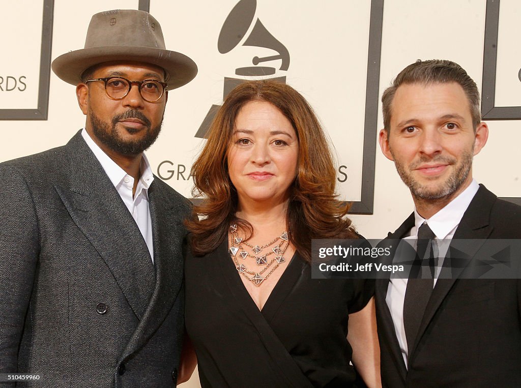 The 58th GRAMMY Awards - Red Carpet