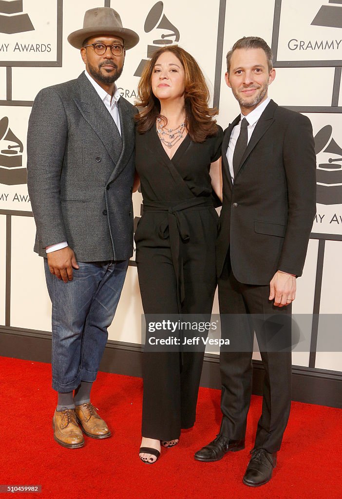 The 58th GRAMMY Awards - Red Carpet