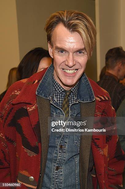 Fashion Director and Senior Vice President of Neiman Marcus, Ken Downing attends the Zac Posen Fall 2016 fashion show during New York Fashion Week at...