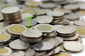 Moneyed, money, bank. token-coin (Thailand)