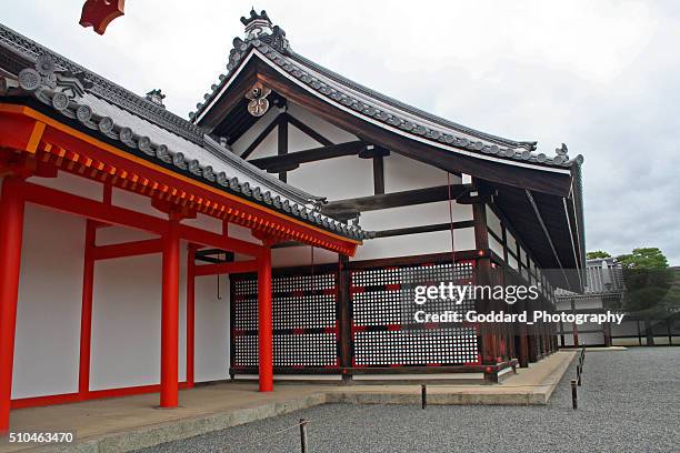 giappone: palazzo imperiale di kyoto - palazzo imperiale di kyoto foto e immagini stock