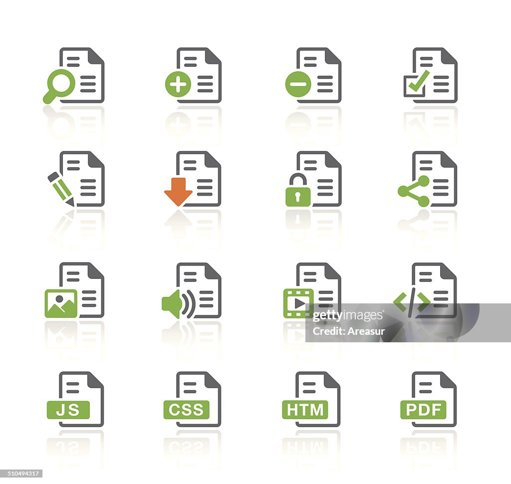 Dokument-Icons/Frühling Series