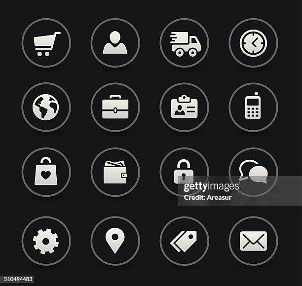 store account management | black series - buy online pick up in store stock illustrations