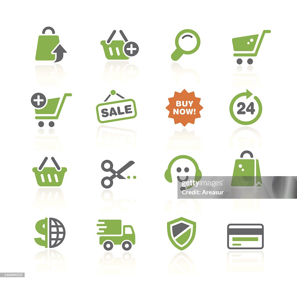 Online Shopping Icons | Spring Series