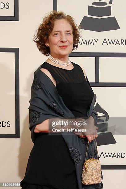 Composer Julia Wolfe attends The 58th GRAMMY Awards at Staples Center on February 15, 2016 in Los Angeles, California.