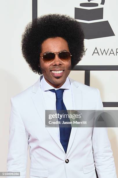 Singer Alex Cuba attends The 58th GRAMMY Awards at Staples Center on February 15, 2016 in Los Angeles, California.