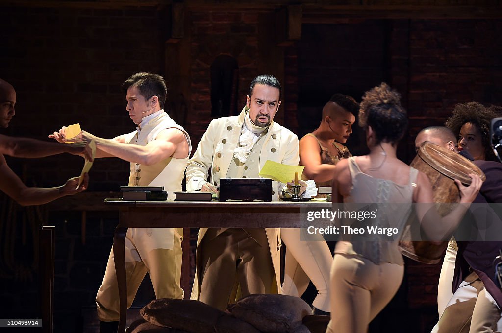 The 58th GRAMMY Awards - "Hamilton" GRAMMY Performance