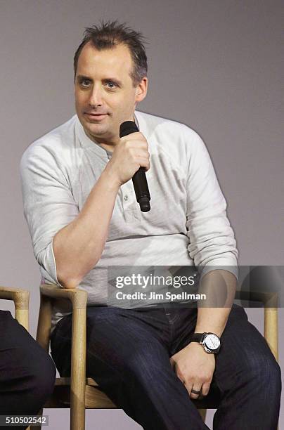 Comedian Joe Gatto attends Apple Store Soho Presents Meet The Impractical Jokers at Apple Store Soho on February 15, 2016 in New York City.