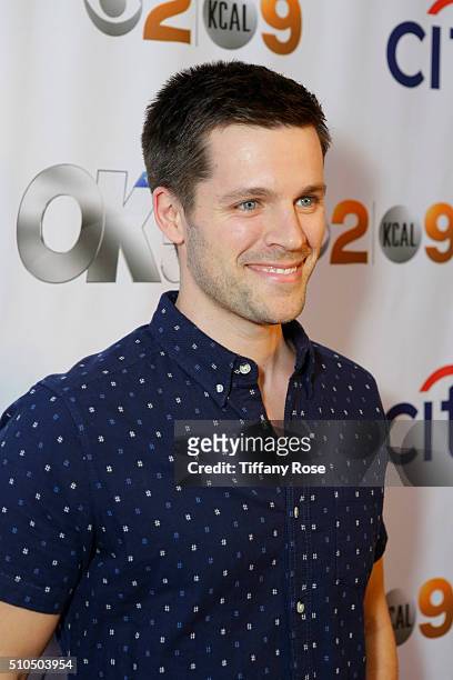 Actor Nick Jandl attends a red carpet viewing party, Presented by Citi and OK! TV at The Grove on February 15, 2016 in Los Angeles, California.