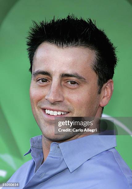 Actor Matt LeBlanc from the new show 'Joey' arrives for the NBC TCA All - Star Party at Univeral Studios July 11, 2004 in Los Angeles, California.