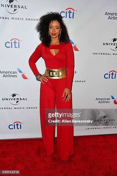 Singer Mya attends Universal Music Group's 2016 GRAMMY After Party at The Theatre At The Ace Hotel on February 15, 2016 in Los Angeles, California.
