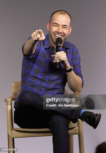 Comedian James Murray attends Apple Store Soho Presents Meet The Impractical Jokers at Apple Store Soho on February 15, 2016 in New York City.