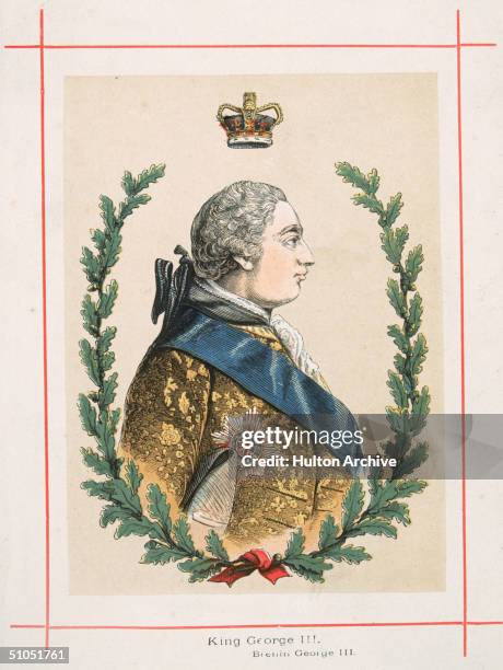 King George III of England , circa 1790.