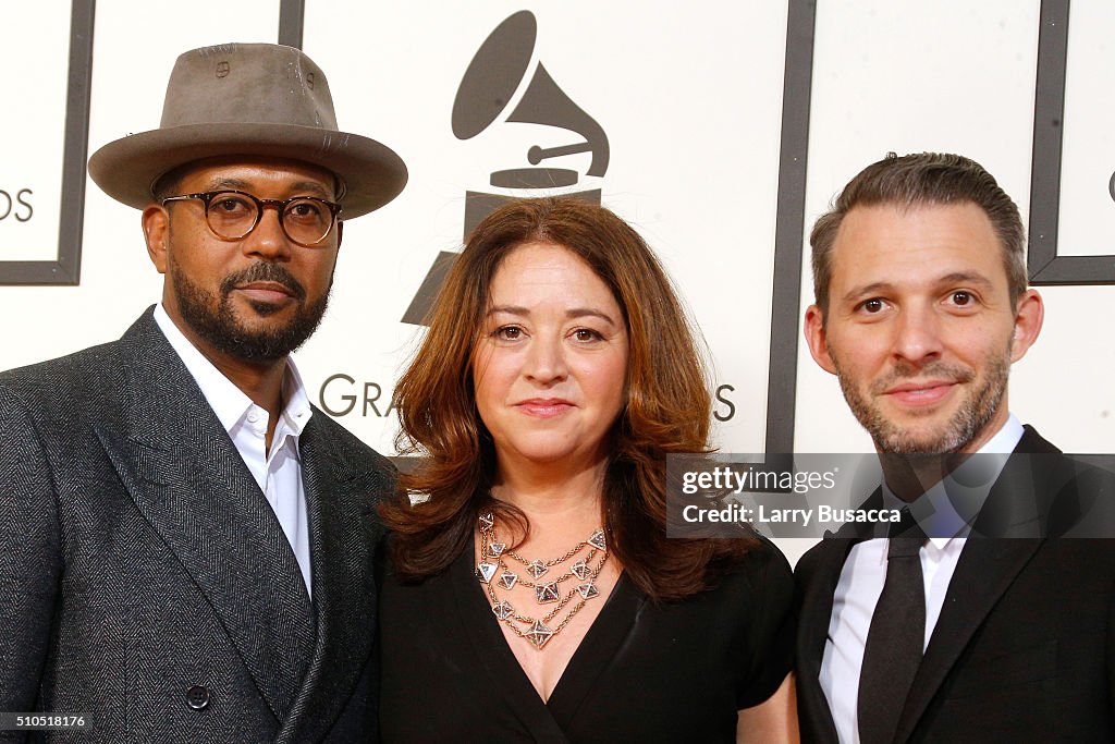 The 58th GRAMMY Awards - Red Carpet