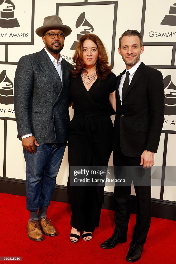 The 58th GRAMMY Awards - Red Carpet