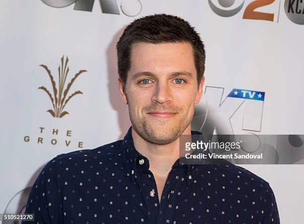 Actor Nick Jandl attends Citi And OK! TV Host GRAMMY viewing party at The Grove on February 15, 2016 in Los Angeles, California.
