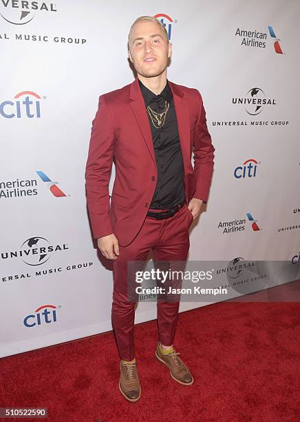 Singer Mike Posner attends Universal Music Group 2016 Grammy After Party presented by American Airlines and Citi at The Theatre at Ace Hotel Downtown...