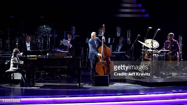 Musician Joey Alexander performs onstage during The 58th GRAMMY Premiere Ceremony at Los Angeles Convention Center on February 15, 2016 in Los...