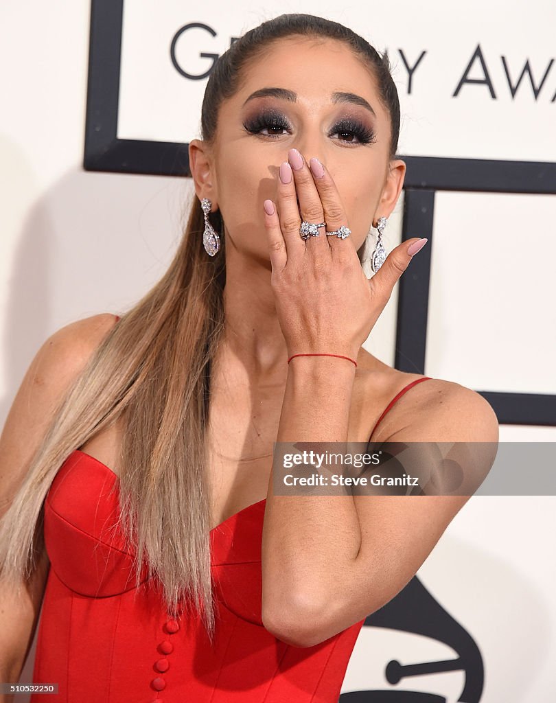 The 58th GRAMMY Awards - Arrivals