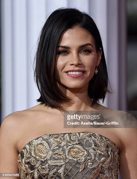Actress Jenna Dewan-Tatum arrives at the premiere of Universal Pictures' 'Hail, Caesar!' at Regency Village Theatre on February 1, 2016 in Westwood,...