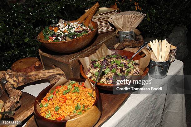 General view of the atmosphere during the Absolut Elyx Hosts Mark Ronson's Grammy's Afterparty at Elyx House Los Angeles on February 15, 2016 in Los...