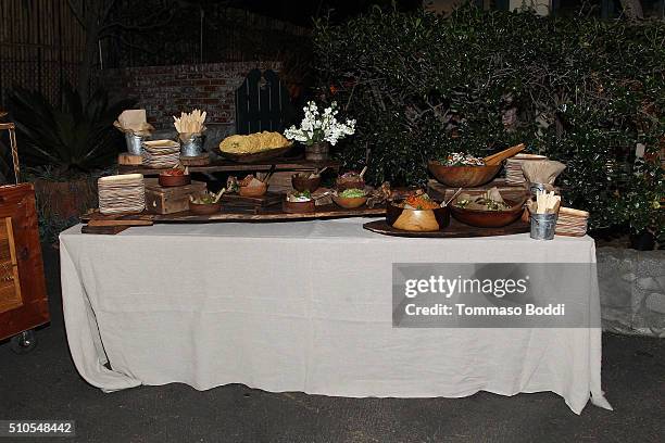 General view of the atmosphere during the Absolut Elyx Hosts Mark Ronson's Grammy's Afterparty at Elyx House Los Angeles on February 15, 2016 in Los...