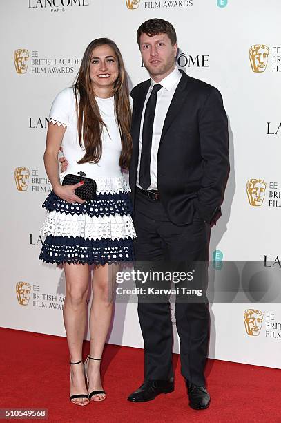 Matthew Heineman attends the Lancome BAFTA nominees party at Kensington Palace on February 13, 2016 in London, England.